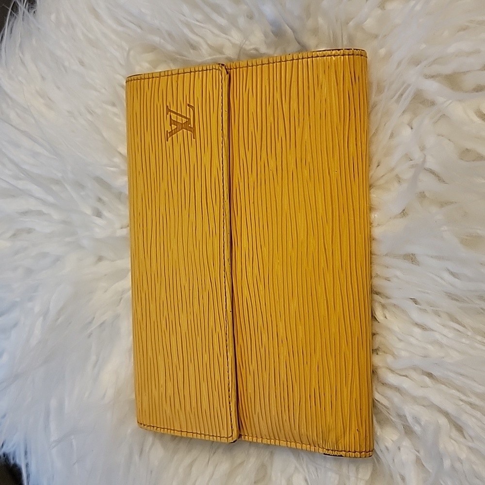 Louis Vuitton Vintage Epi Leather Porte Tresor Wallet